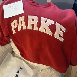 Parker Women's Red Sweatshirt
